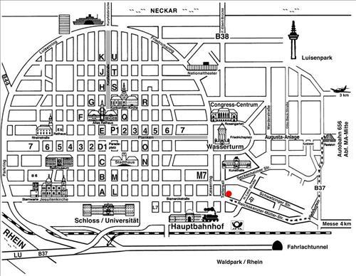 Am Bismarck Hotel Mannheim Bekvemmeligheder billede